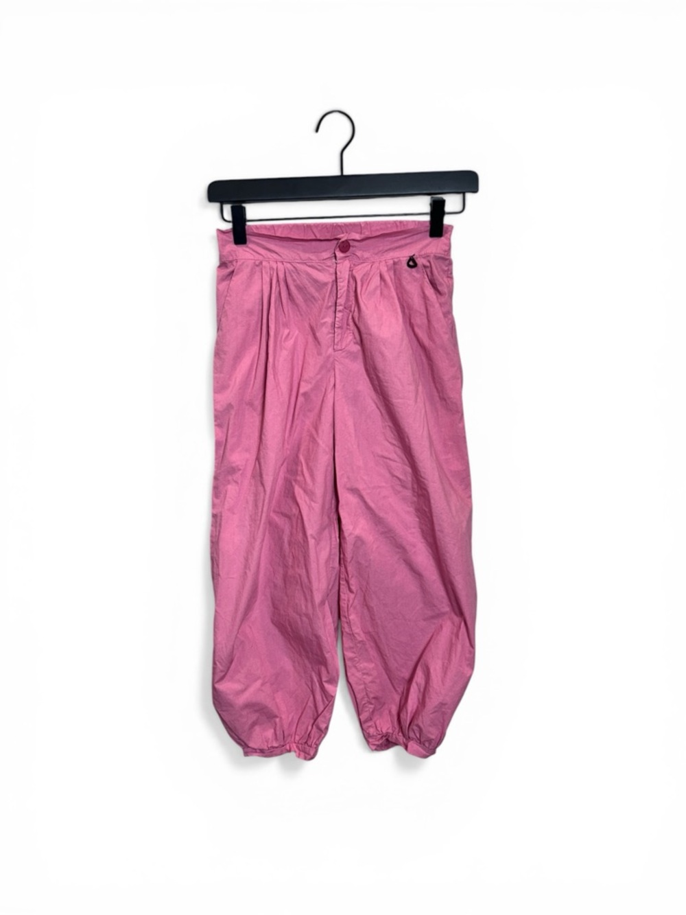 Italian Dixie Pink Parachute Capris